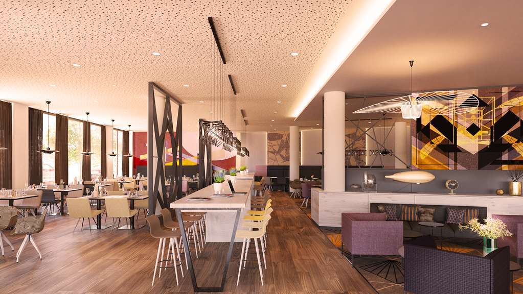 Holiday Inn - The Niu, Air Frankfurt Messe By Ihg Frankfurt am Main Nhà hàng bức ảnh